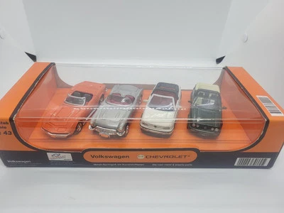 Corgi - Newray - Juego de caja de 4 autos VW y Chevrolet - 48485 - escala 1:43 Foto 1 de 4