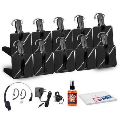 10x Poly CS540 Wireless Headset System Bundle - Image 1 of 4