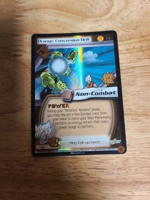 Orange Conversion Drill Ultra Rare Non-Foil F3 DBZ TCG Promo DRAGON BALL Z CCG - Image 1 of 2