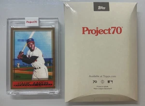 Topps Project 70 2021 Hank Aaron Matt McCormick #147 Braves - Imagen 1 de 3