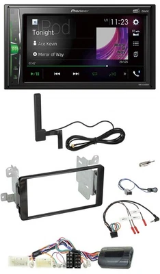 Pioneer MP3 DAB Lenkrad 2DIN Bluetooth Autoradio für Mitsubishi Outlander ab 201 - Bild 1 von 4