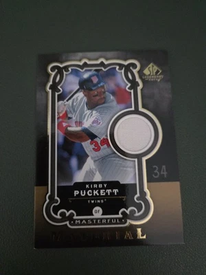 Kirby Puckett 2007 SP Legendary Cuts Material - Image 1 of 2