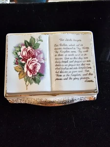Vintage -The Lord's Prayer- Planter-Ruben's Japan-Porcelain/Ceramic - Picture 1 of 6