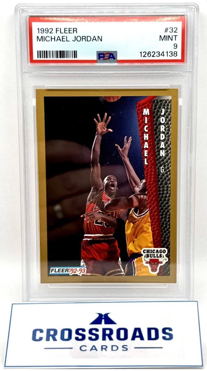 Michael Jordan Basketball Grade 9 1992-93 Season Sports Trading