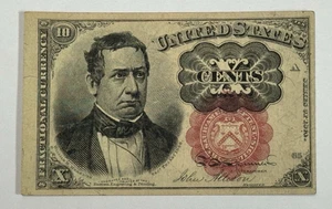1874 10 Cents Fifth (5th) Issue Fractional Note  ~  PAPER CURRENCY - Picture 1 of 2