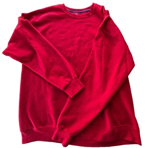 Athletic Works Langarm-Sweatshirt Herren XL (46-48) rot weich Baumwollmischung - Bild 1 von 4
