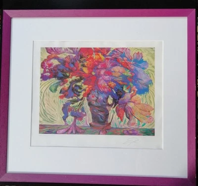 Ernst Fuchs Repro-Grafik "In das Licht gebäumt", handmonogrammiert Blatt 348/999 - Bild 1 von 4