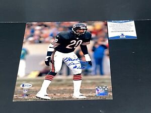 Mark Carrier Chicago Bears Autographed Signed 8x10 Photo Beckett WITNESS COA