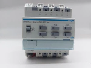 HAGER KNX EIB TYA606A EIB, KNX switching actuator 6-ch MODULE - Bild 1 von 7