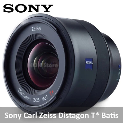 Carl Zeiss Distagon T* Batis 25mm F2 Lens for Sony E Mount Batis 225 - Tracking - Image 1 of 4