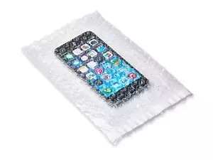 100 4x7.5 Bubble Out Bags ~ Protective Pouches Wrap Self Sealing 3/16" Pouches - Picture 1 of 6