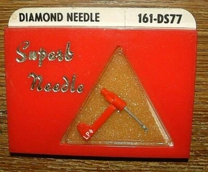Diamond Record NEEDLE 161-DS77 for ASTATIC N52-sd N53 in 445 447, EV2124DS A96SD - Picture 1 of 8