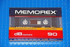 CINTA DE CASETE EN BLANCO MEMOREX DB 90 TIPO I (1) (SELLADA) - Imagen 1 de 6