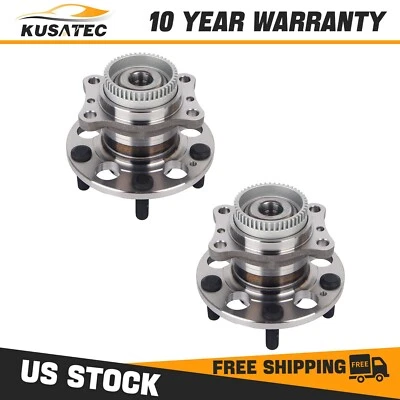 Par de conjunto de rolamento de cubo de roda traseira para 2011-2016 Hyundai Elantra Elantra Coupe - Imagem 1 de 4