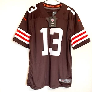 Nike Odell Beckham Jr Cleveland Browns Sewn Vapor Jersey Size Large 32NM-CLLH - Picture 1 of 11