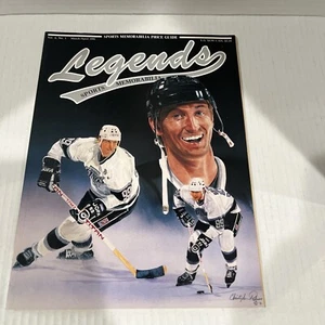 1991 Legends Sports Memorabilia Sports Price Guide March/April Uncut Cards Insid - Picture 1 of 3
