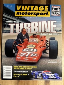 2004 Vintage Motorsport Magazine, 1968 Indy 500 Turbine on Cover - Picture 1 of 13