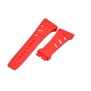 Correa de reloj de goma roja de 30 mm para Richard Mille RM70 Tourbillon - Imagen 1 de 6