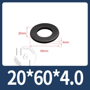 Schwarz Unterlegscheiben M2 M3 M4 M5 M6 M7 M8 M10 M12 M14 M16 M18 M20 M22 - M30 - Bild 1 von 37