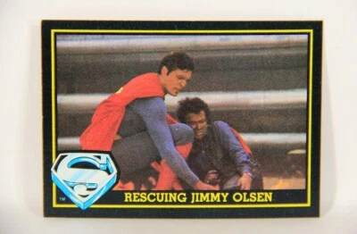 Superman 3 Topps 1983 Trading Card #23 Rescuing Jimmy Olsen ENG L019088 - Image 1 of 2