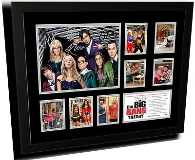 THE BIG BANG THEORY CAST SIGNED LIMITED EDITION FRAMED MEMORABILIA - image 1 of 4