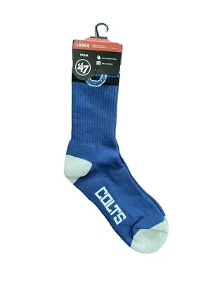 Calcetines de fútbol americano profesional Indianápolis logotipo de equipo adulto calcetines deportivos grandes Foto 1 de 2