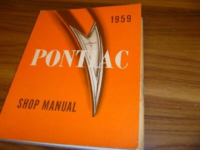 Pontiac Bonneville 1959 manual de reparación de servicio de taller Foto 1 de 2