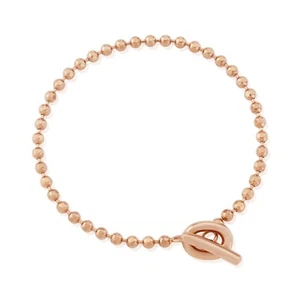 PERLEN T BAR ARMBAND IN ROSEGOLD BC326 - Bild 1 von 2