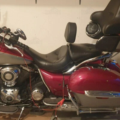 Respaldo de liberación rápida para conductor Kawasaki 1700 Nomad/Voyager - sin herramientas Foto 1 de 4