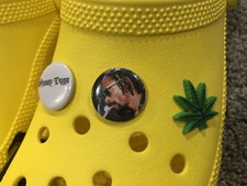 3 Snoop Dogg Marijuana Crocs Jibbitz