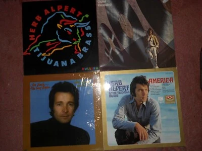 Herb Alpert / Tijuana Brass - Bullish + Yoü Smile + Rise + America 4LP - Bild 1 von 3