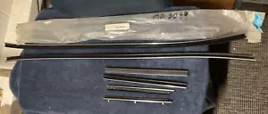 1970 70 Plymouth Cuda Barracuda Door Window Felt Moulding Trim Set - Picture 1 of 6