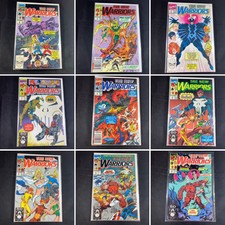 (Lot Of 9) The New Warriors No. 2, 5, 6, 7, 8, 9, 10, 12, 14 Marvel Comics 1990