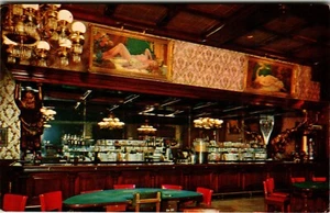 Postcard NV InteriorView Golden Nugget Gambling Hall Saloon Restaurant Las Vegas - Picture 1 of 2