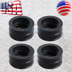 For 1985 1986 Honda Magna VF700C Rubber Intake Mainfold Boots 16211-MB0-000 4pcs - Picture 1 of 7