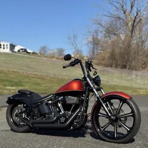 2011 Harley-Davidson Softail 2011 Harley-Davidson Softail Blackline Black Line - Picture 1 of 12