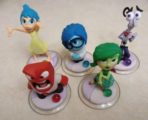 Disney Infinity 3.0 Inside Out Joy Sadness Anger Disgust Fear Set - Picture 1 of 3