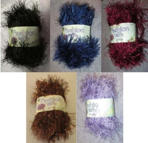 Mode Glitzer Wimperngarn 50 g 1,75 Unzen Farbe auswählen sperrig 35 - 5 Optionen - Bild 1 von 28