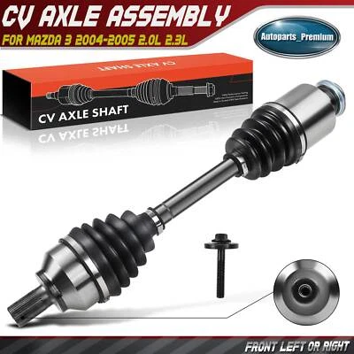 Front Passenger CV Axle Assembly for Mazda 3 2004-2005 L4 2.0L 2.3L Auto trans. - Image 1 of 4