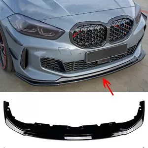 For BMW 1 Series F40 M Sport 118i 120i 128ti 2020+ Front Lip Diffuser Spoiler - Foto 1 di 9