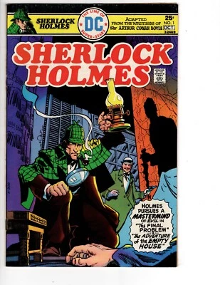 Cómic Sherlock Holmes #1 1975 Dennis Oneil Walt Simonson Edad de Bronce En muy buen estado Foto 1 de 4