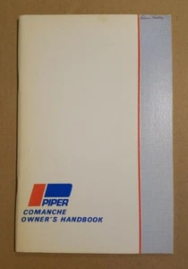 Excellent Piper Comanche Owner's Handbook PA-24-180 PA-24-250 753-529 1959 1960 - Picture 1 of 7