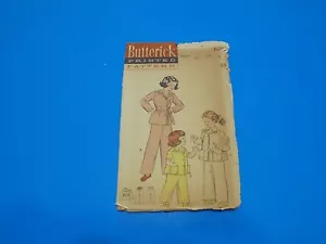 Pijama de Colección Años 50 Butterick Costura Patrón 6283 Niñas Mangas Largas/Cortas Talla 4  - Imagen 1 de 3