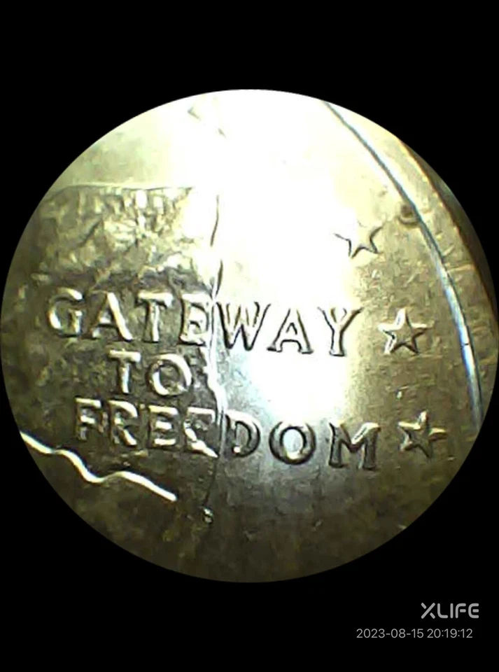 US 2001-P /New York State (1788) Quarter HUGE RARE ERROR In Word Freedom - Image 1 of 4