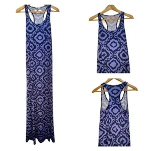 Tori Richard Women’s S Honolulu Hawaii Purple Violet Hawaiian Maxi Tank Dress - Picture 1 of 12