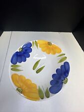MAXAM  Italian Daisy Vegetable Serving Bowl 10" Hand Painted Italy Discontinued