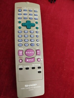 Telecomando Per  Videoregistratore Sharp Solo Telecomando  - Immagine 1 di 4