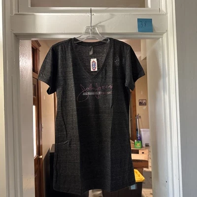 Camisa de carreras John Force gris XL para mujer Foto 1 de 3