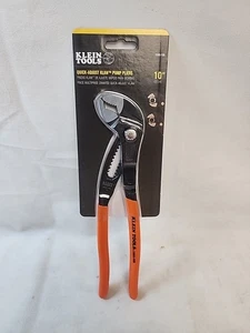 Klein Tools Quick-Adjust Klaw Pump Pliers, 10-Inch (D505-10B) - Picture 1 of 1