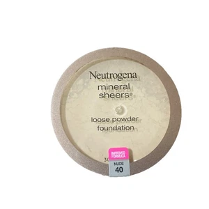 Neutrogena Mineral Sheers Loose Powder Foundation #40 Nude Sealed - Picture 1 of 2